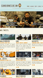 Mobile Screenshot of cancionesdejm.net